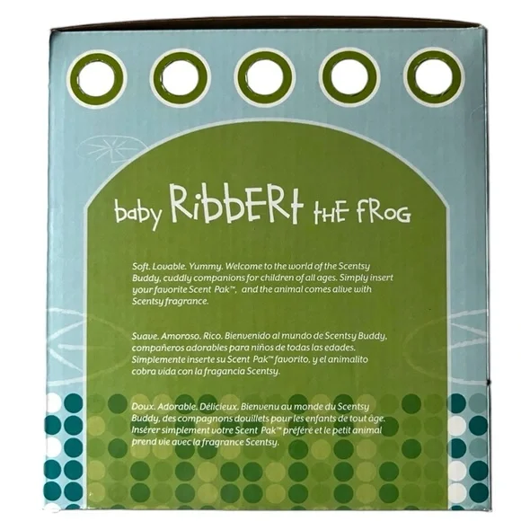Baby Ribbert The Frog Scentsy Buddy - Picture 7 of 7